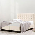 Κρεβάτι με Αποθηκευτικό Χώρο Hauz Nina Malcom 1 Ivory / 200x200